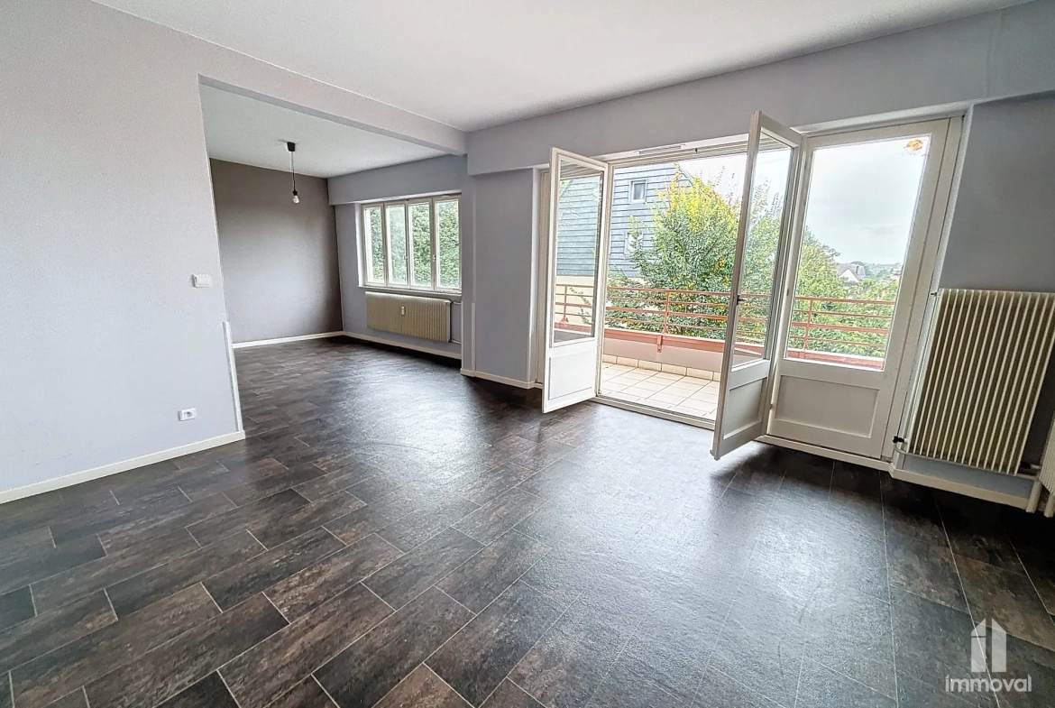 Appartement 4 pièces lumineux avec terrasse à Neuhof, Strasbourg 