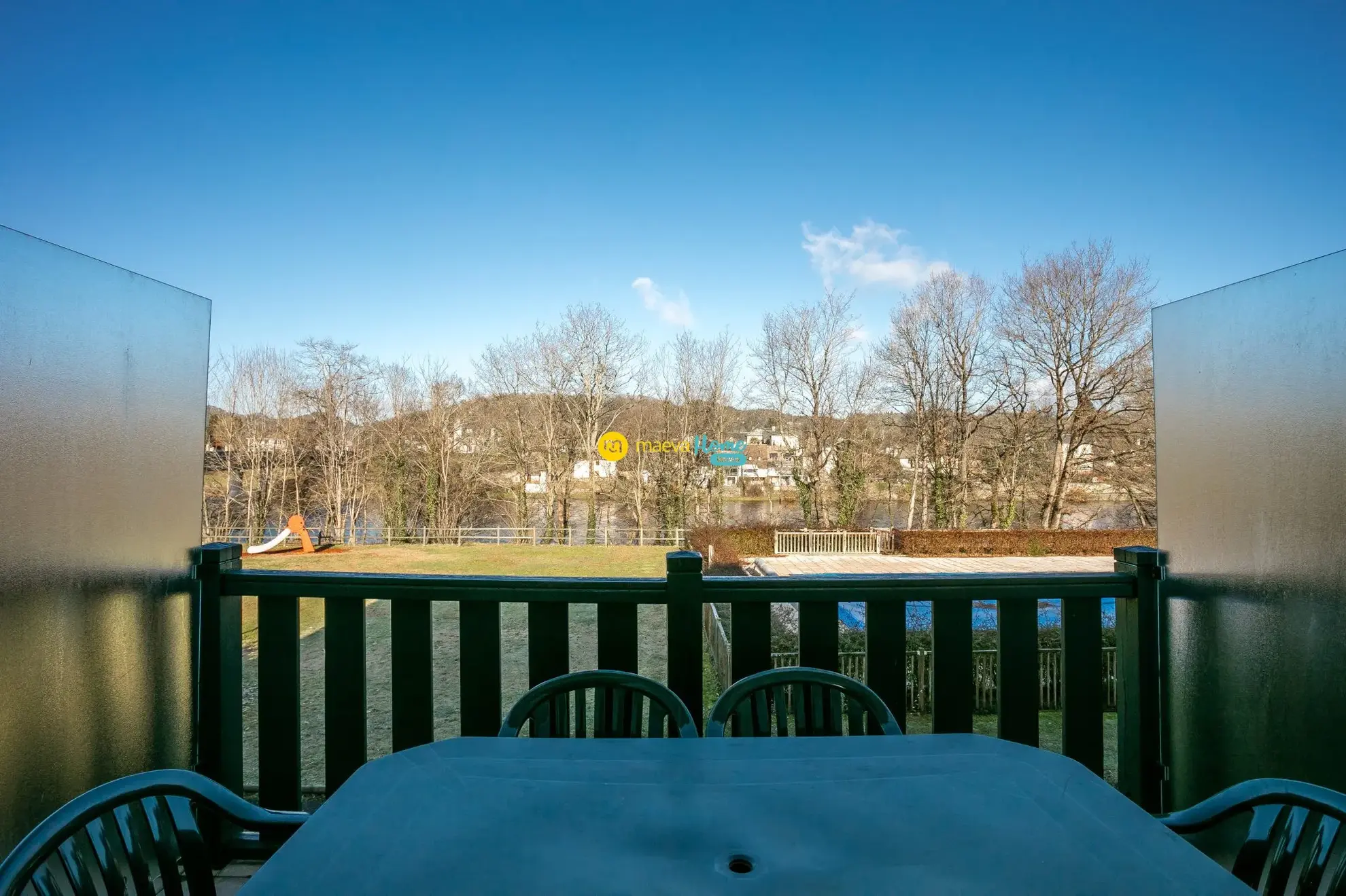 Duplex 3 pièces avec balcon et vue sur La Dordogne à Argentat-sur-Dordogne 