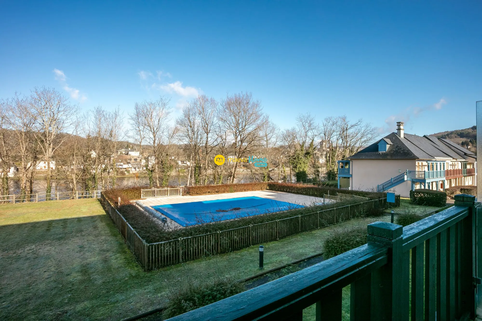 Duplex 3 pièces avec balcon et vue sur La Dordogne à Argentat-sur-Dordogne 