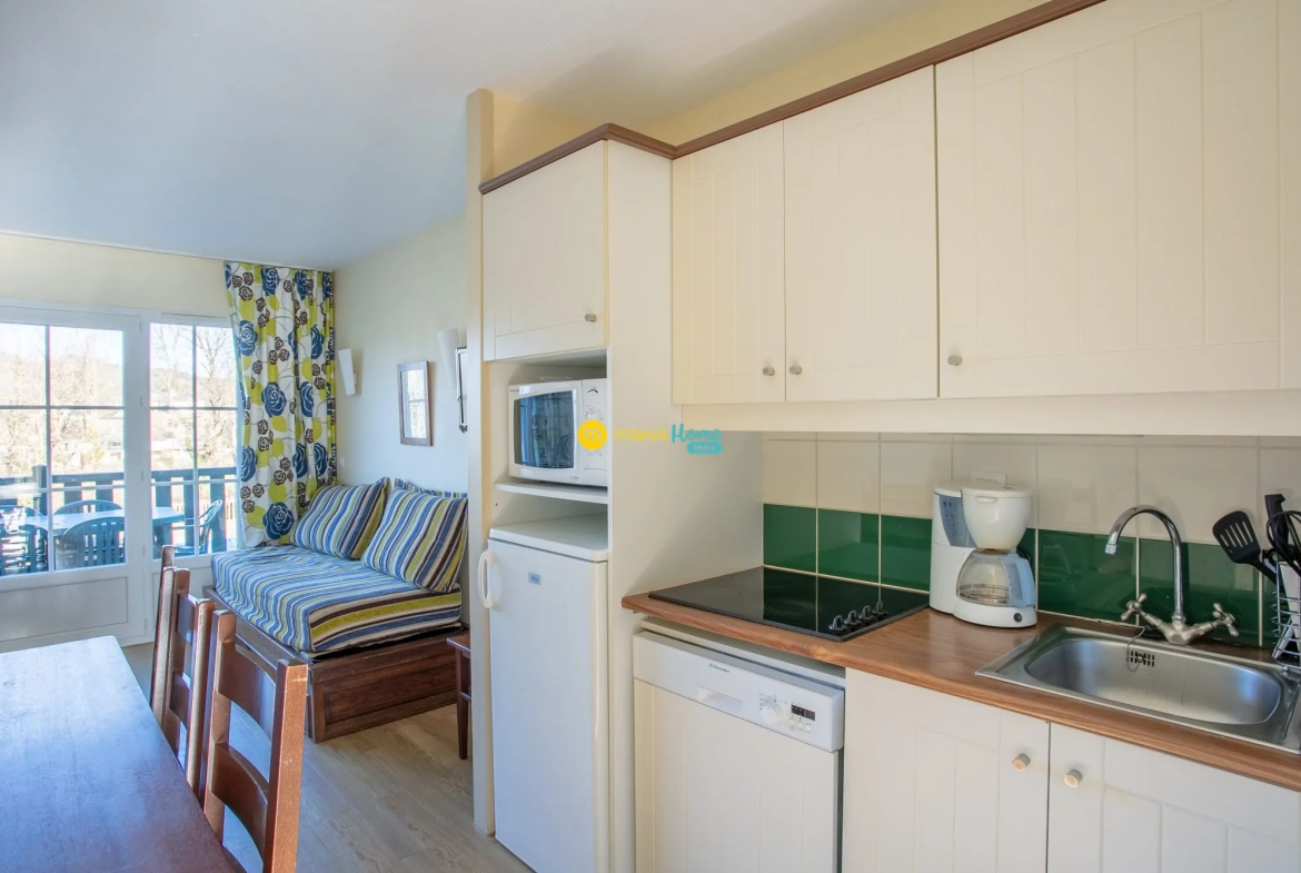Duplex 3 pièces avec balcon et vue sur La Dordogne à Argentat-sur-Dordogne 