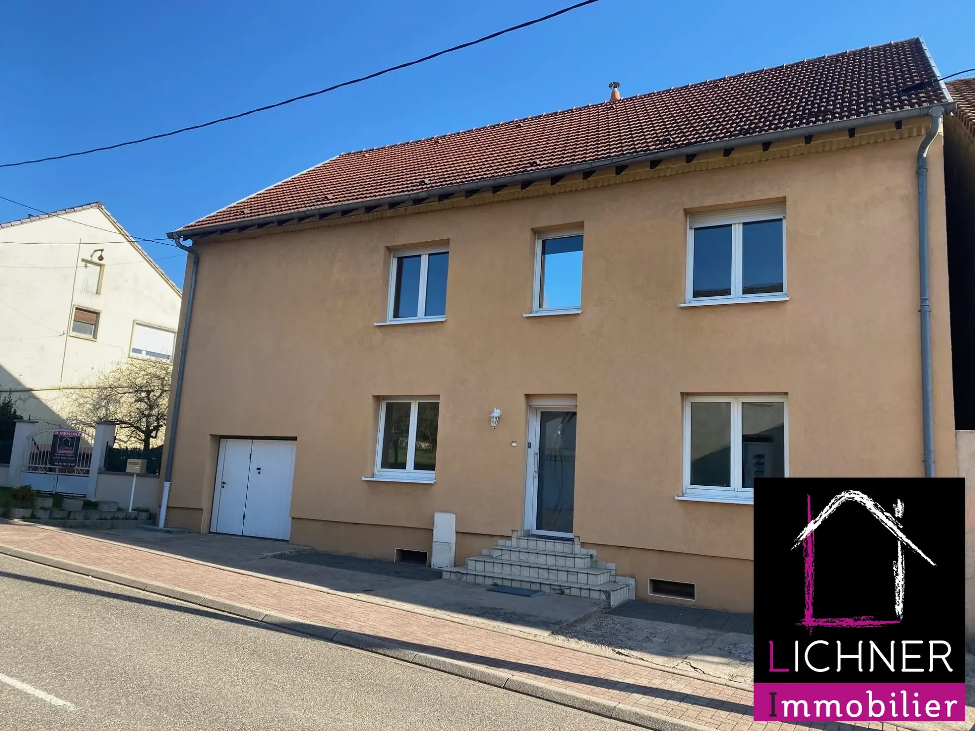 Maison mitoyenne 178 m² avec jardin et terrasse à Henriville 