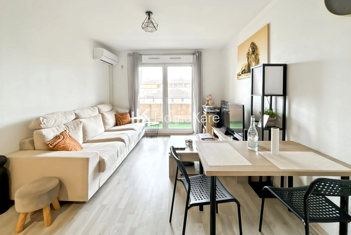 Appartement T2 Lumineux avec Grand Balcon et Parking à Purpan, Toulouse 