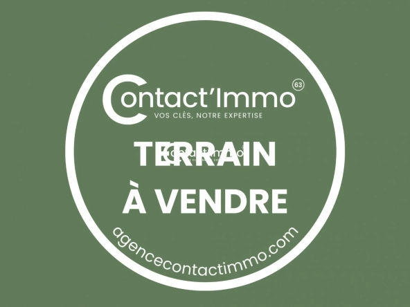 Terrain constructible et viabilisé de 759 m² à Lezoux