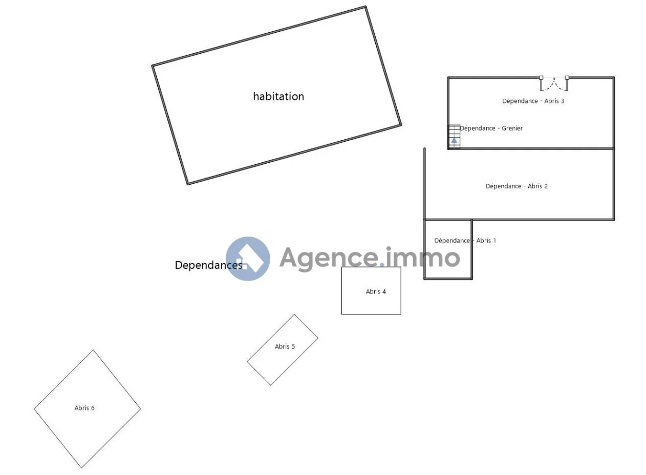 Maison de maître à vendre à Navarrenx avec grand terrain et potentiel de rénovation 