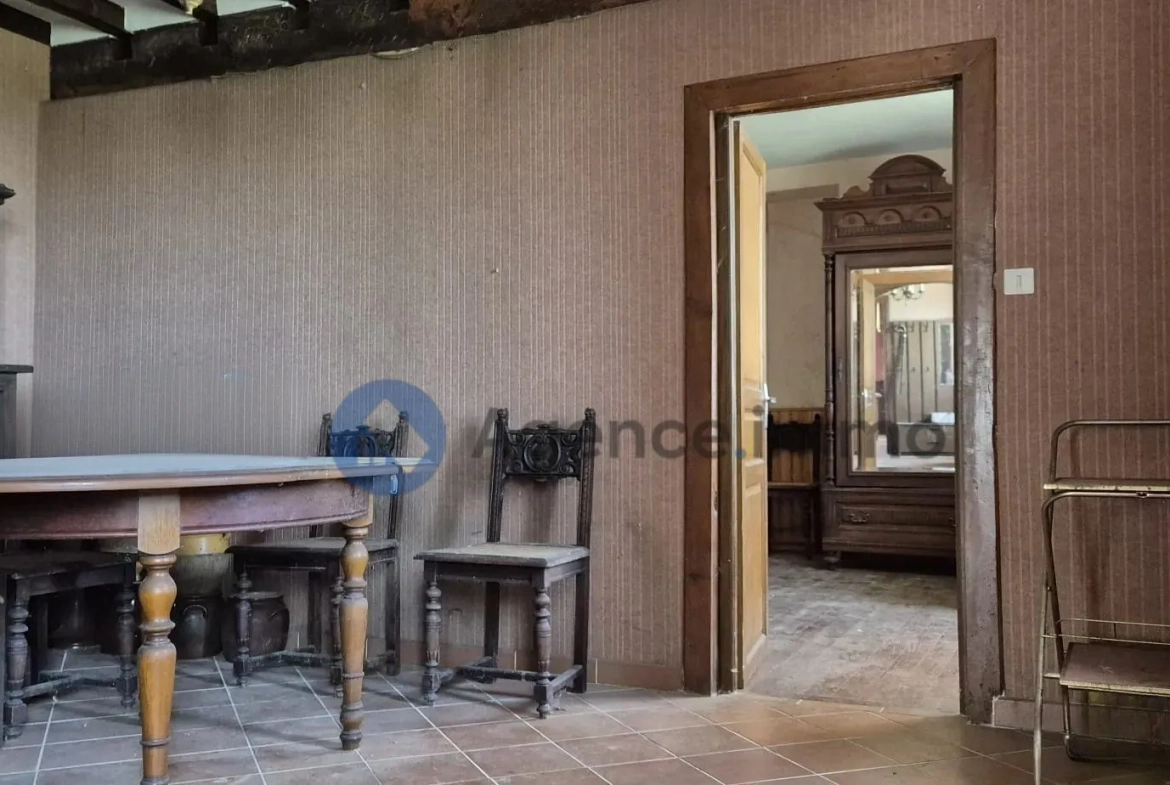 Maison de maître à vendre à Navarrenx avec grand terrain et potentiel de rénovation 