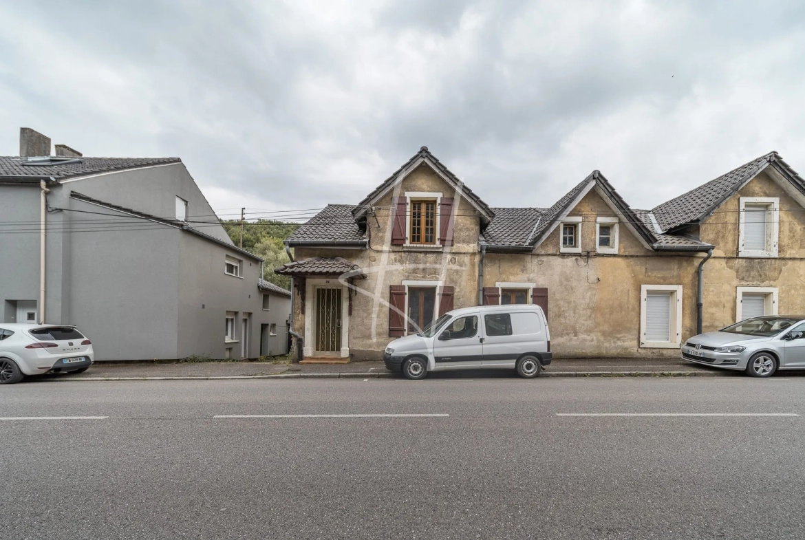 Maison à rénover avec grand jardin à Hayange - Opportunité à saisir 