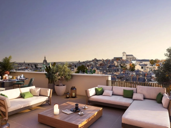 Appartement T1 bis neuf avec balcon au centre-ville du Mans - 175 000 €