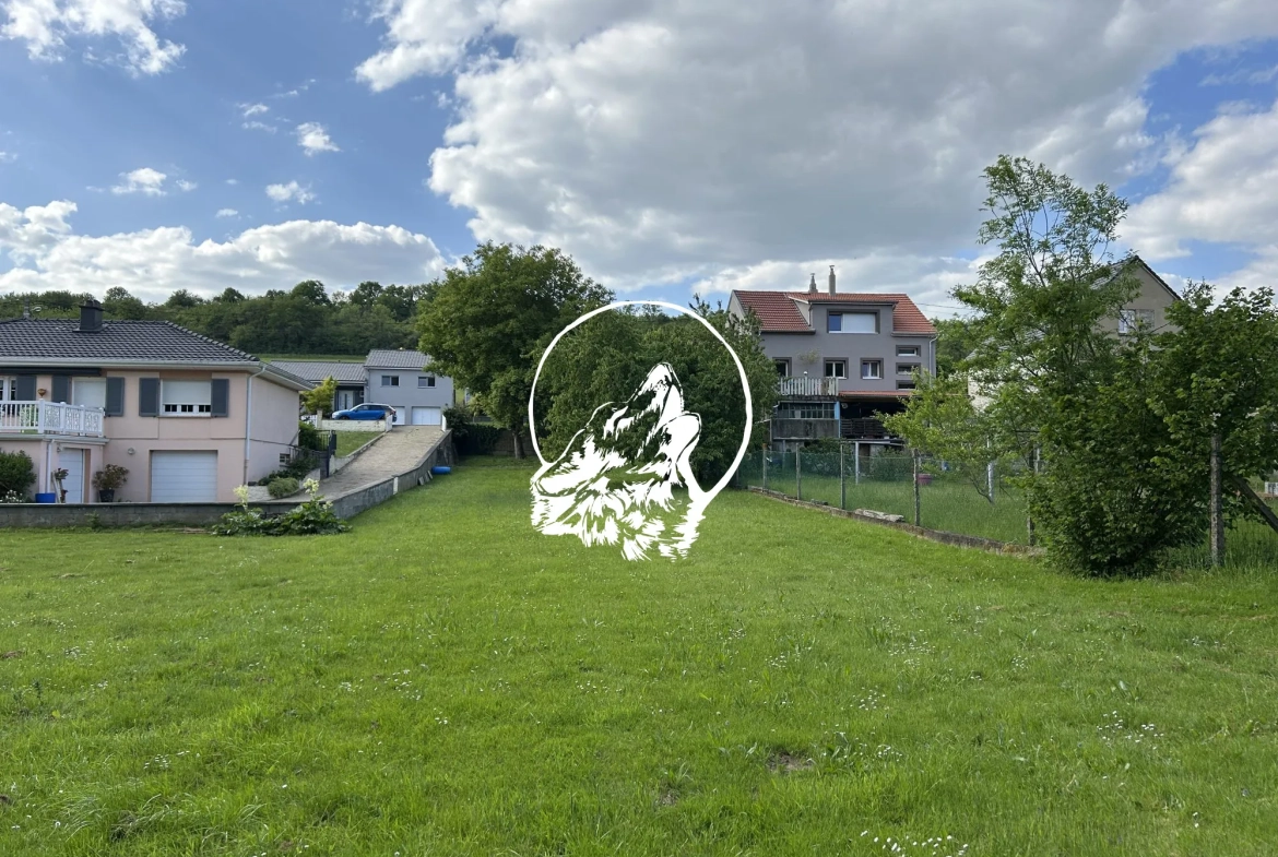 Terrain constructible à Haute-Vigneulles - 1195 m², emplacement calme et potentiel idéal 
