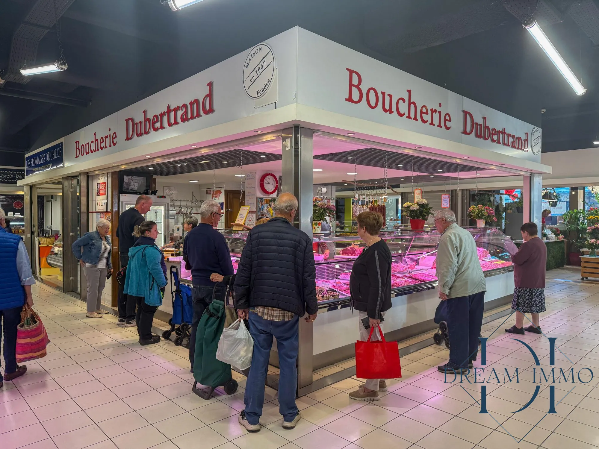 Fonds de commerce boucherie dans la Halle Brauhauban à Tarbes 