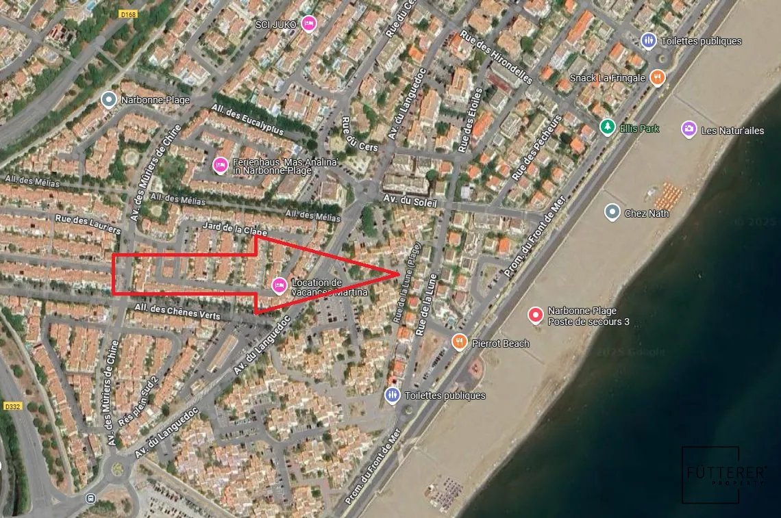 Emplacement de parking sécurisé à Narbonne-Plage – Proche plage et commerces 