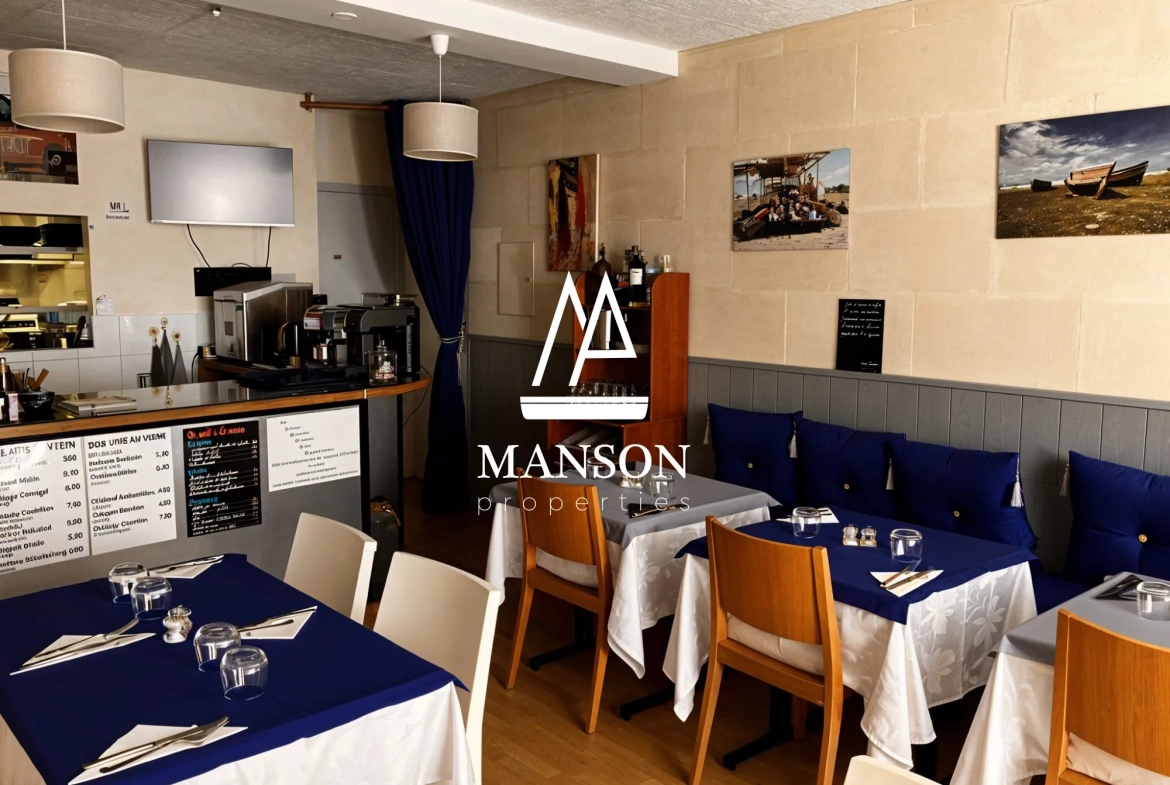 Local commercial de 162 m² avec terrasse en centre-ville de Créon 