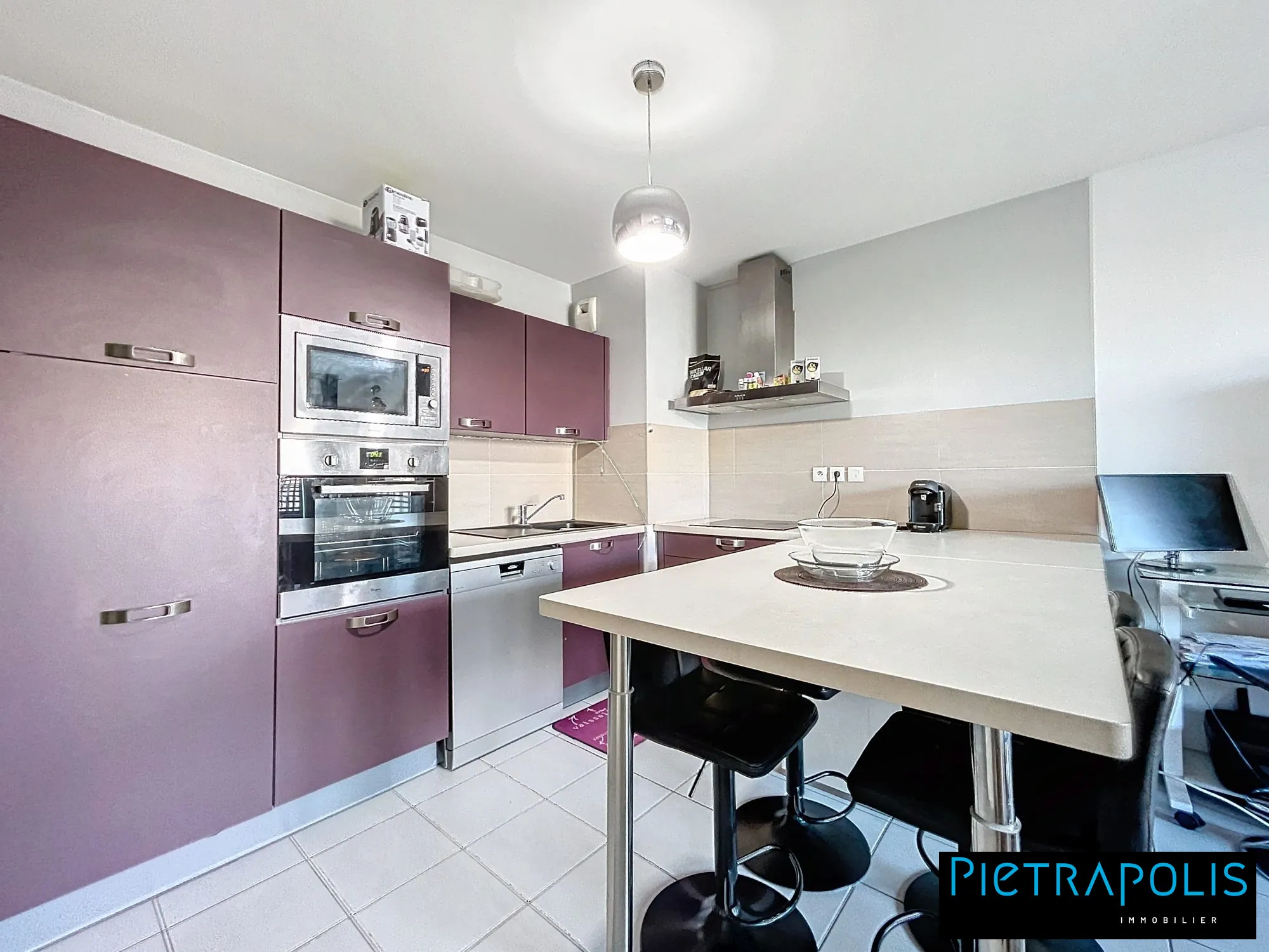 Appartements à vendre à Saint-Fons - 3 pièces, 56 m², proche commodités 