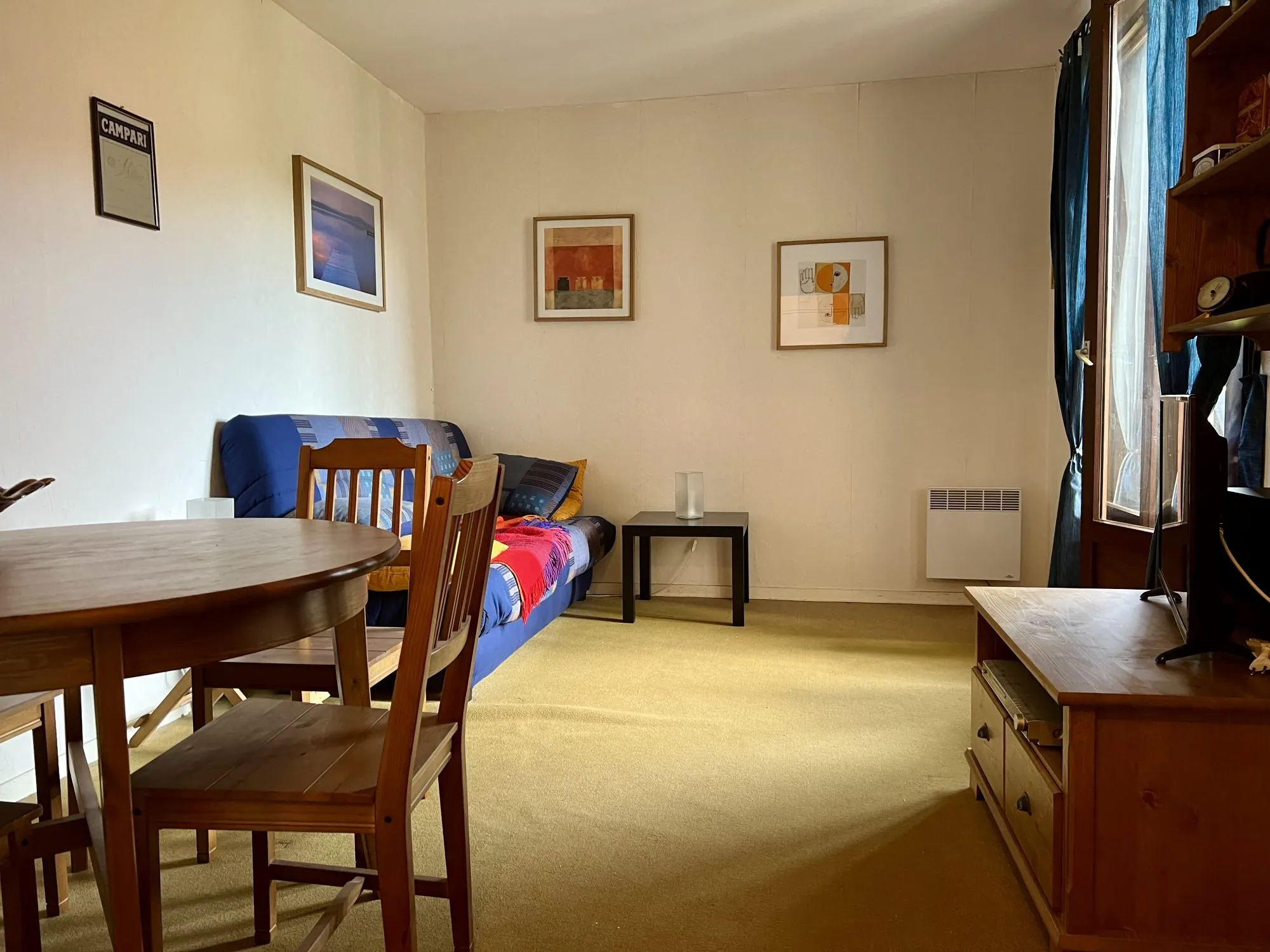 Studio à vendre à Blonville-sur-Mer avec balcon, parking privé et résidence calme 