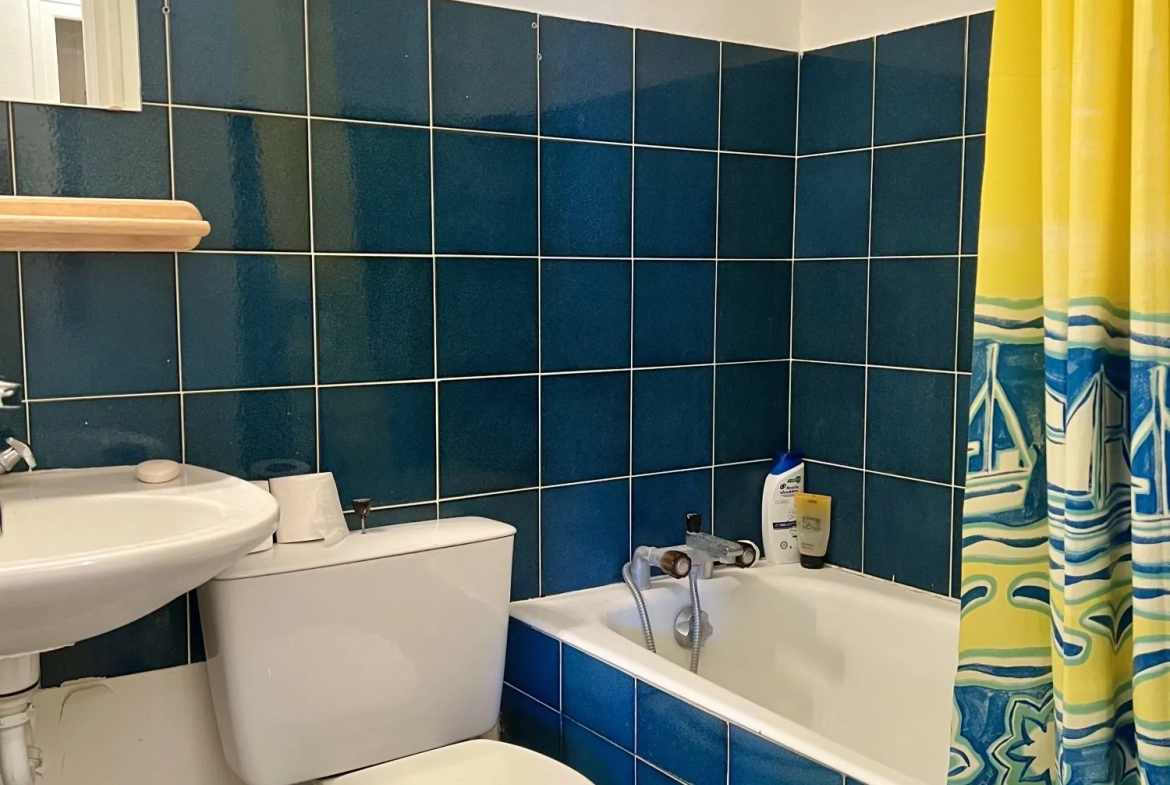 Studio à vendre à Blonville-sur-Mer avec balcon, parking privé et résidence calme 