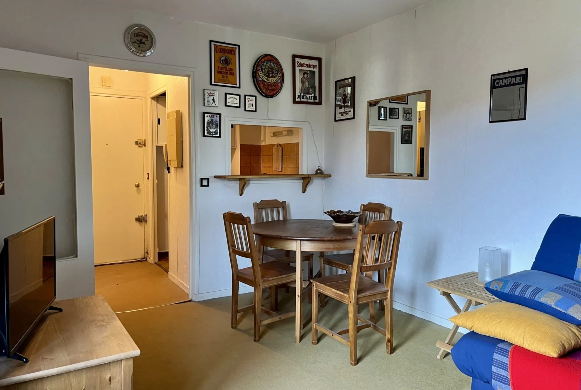 Studio à vendre à Blonville-sur-Mer avec balcon, parking privé et résidence calme 