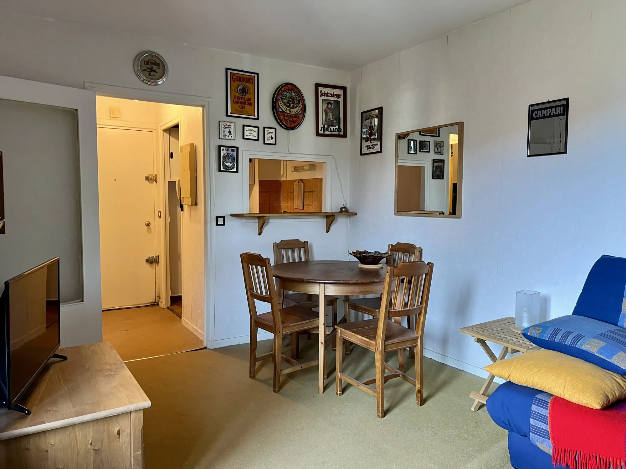 Studio à vendre à Blonville-sur-Mer avec balcon, parking privé et résidence calme 