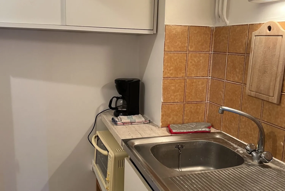 Studio à vendre à Blonville-sur-Mer avec balcon, parking privé et résidence calme 