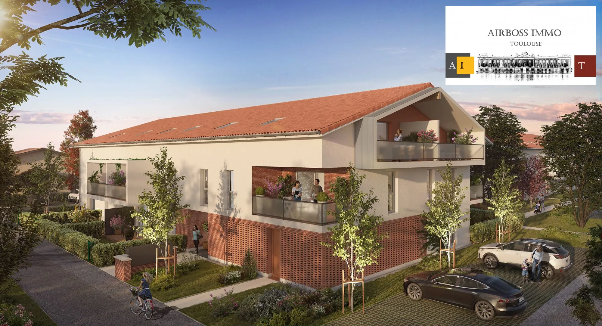 Appartement T2 neuf à Roquettes avec balcon et parking, livraison 2026 