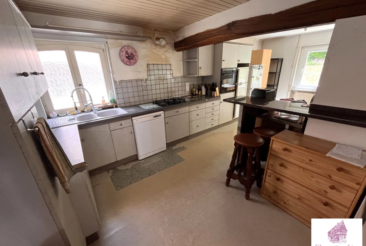 Charmante maison alsacienne avec jardin et potentiel à Rieispach 