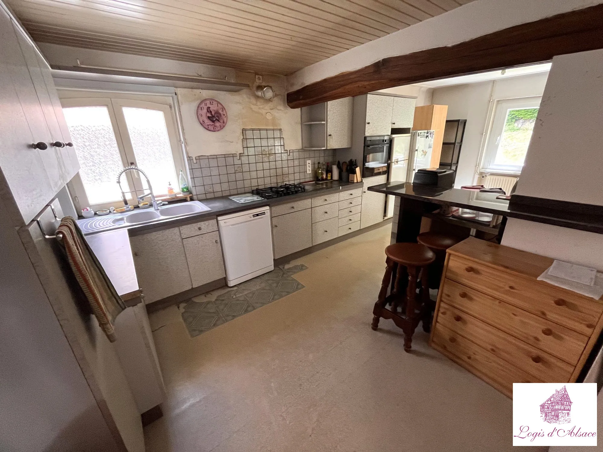 Charmante maison alsacienne avec jardin et potentiel à Rieispach 