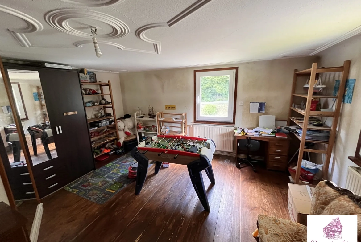 Charmante maison alsacienne avec jardin et potentiel à Rieispach 