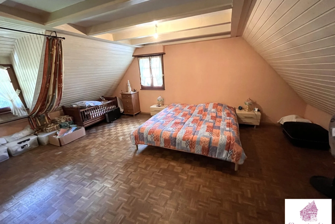 Charmante maison alsacienne avec jardin et potentiel à Rieispach 