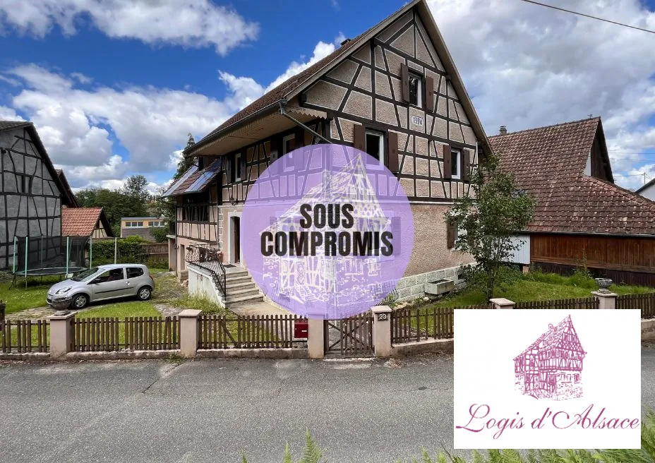 Charmante maison alsacienne avec jardin et potentiel à Rieispach 