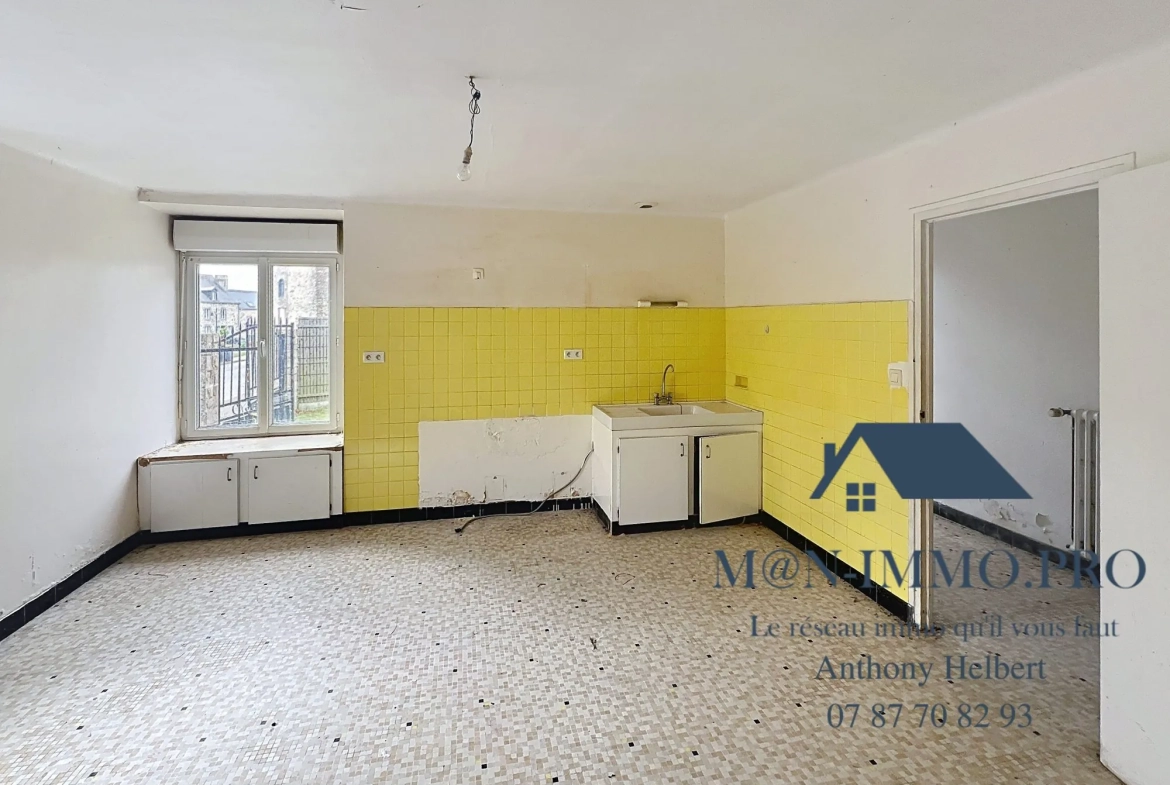 Maison en pierre à Plessala - 146 m² à rénover avec atelier et potentiel d'aménagement 