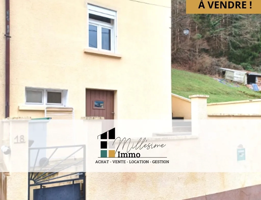 Maison à rénover de 65 m² avec jardin à Walscheid, proche Sarrebourg 