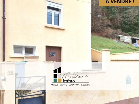 Maison à rénover de 65 m² avec jardin à Walscheid, proche Sarrebourg