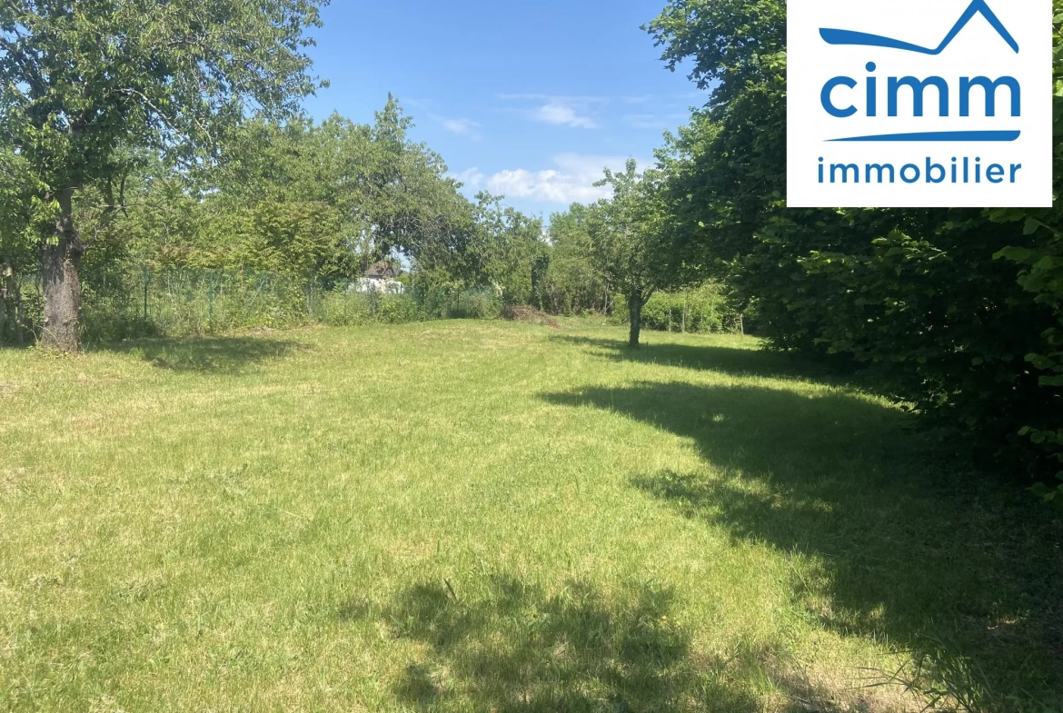 Terrain constructible à Amilly Viroy - Idéal pour votre maison familiale 