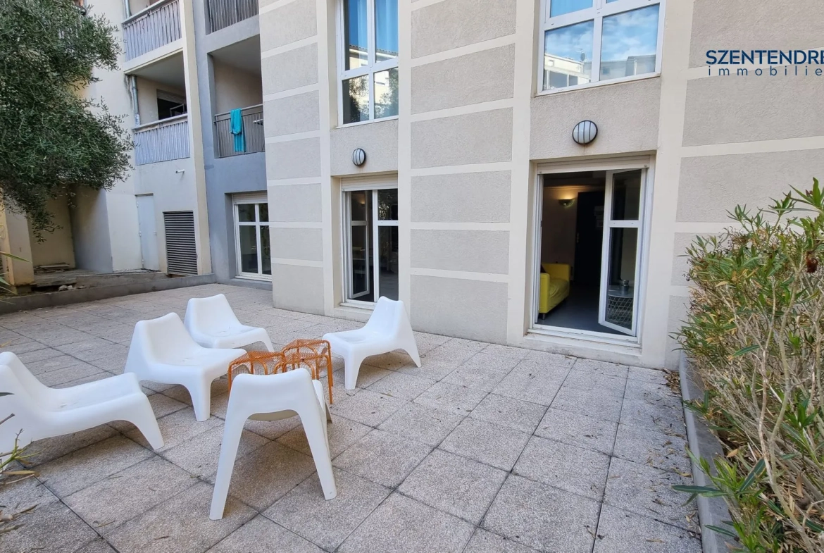 Appartement à vendre Montpellier Szentendrei immobilier Appartement 2 pièces à Montpellier Port Marianne – Investissement sécurisé 