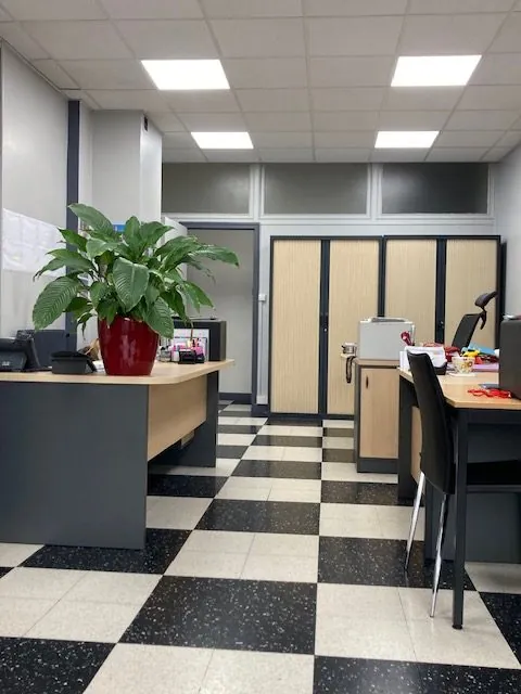 Local professionnel de 92 m² avec cave et parking à Bron 