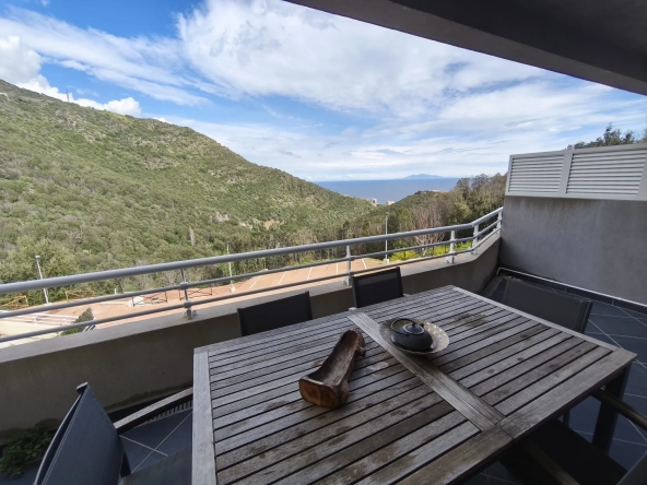 Appartement T2 récent avec vue mer à Ville-Di-Pietrabugno