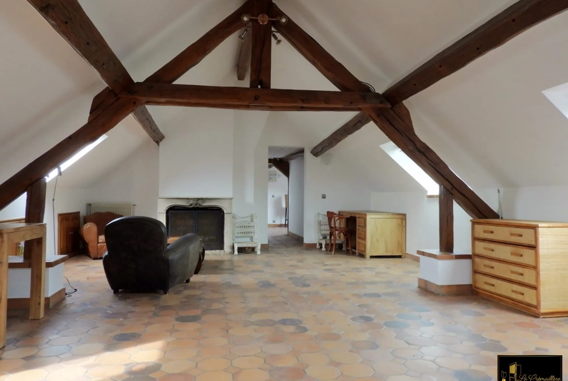 Bel appartement 3 chambres à Rochefort-en-Yvelines, dernier étage avec cave, proche forêt 