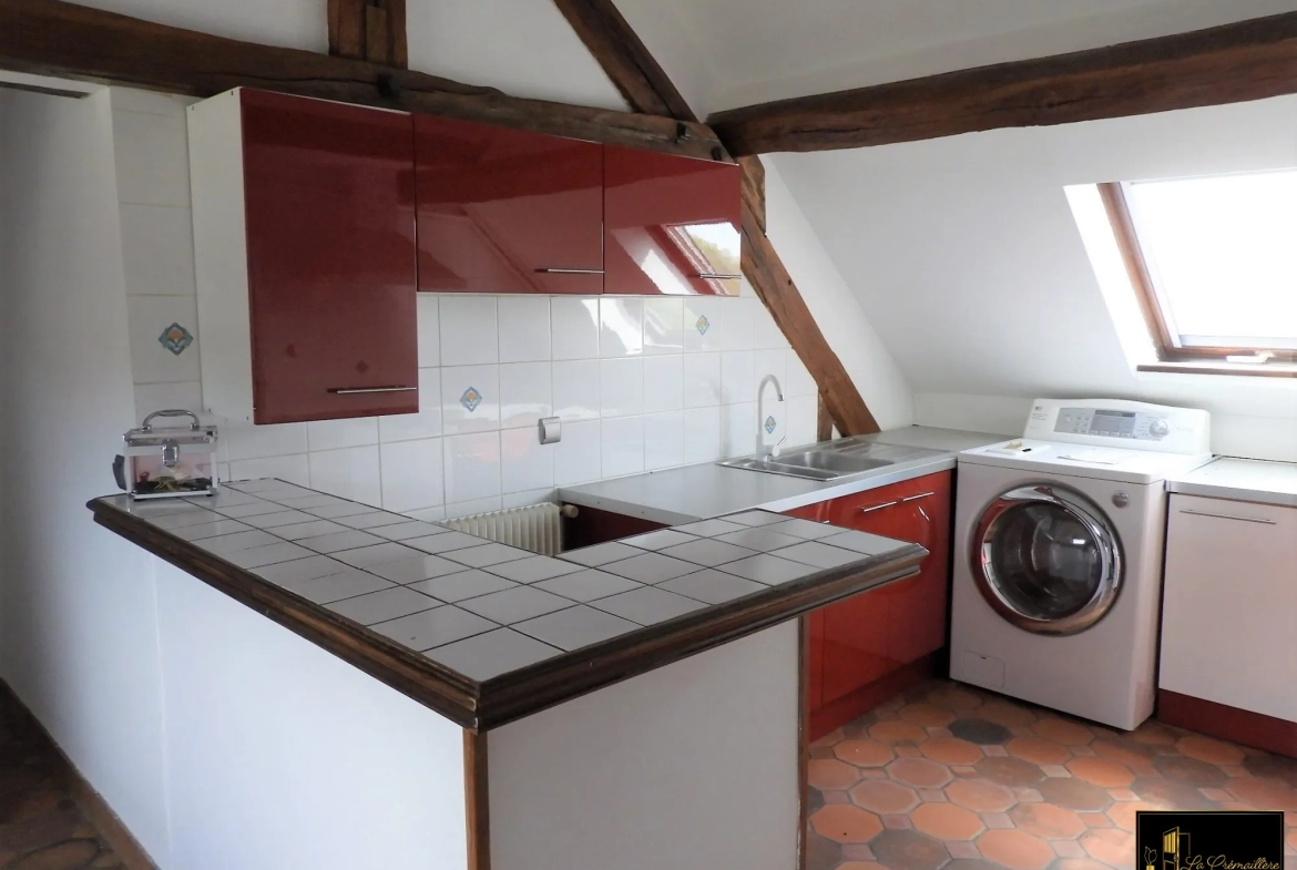 Bel appartement 3 chambres à Rochefort-en-Yvelines, dernier étage avec cave, proche forêt 