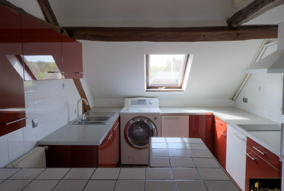 Bel appartement 3 chambres à Rochefort-en-Yvelines, dernier étage avec cave, proche forêt 