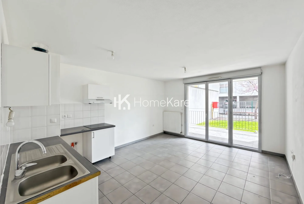 Bel appartement T3 à Toulouse avec terrasse et parking en rez-de-chaussée 