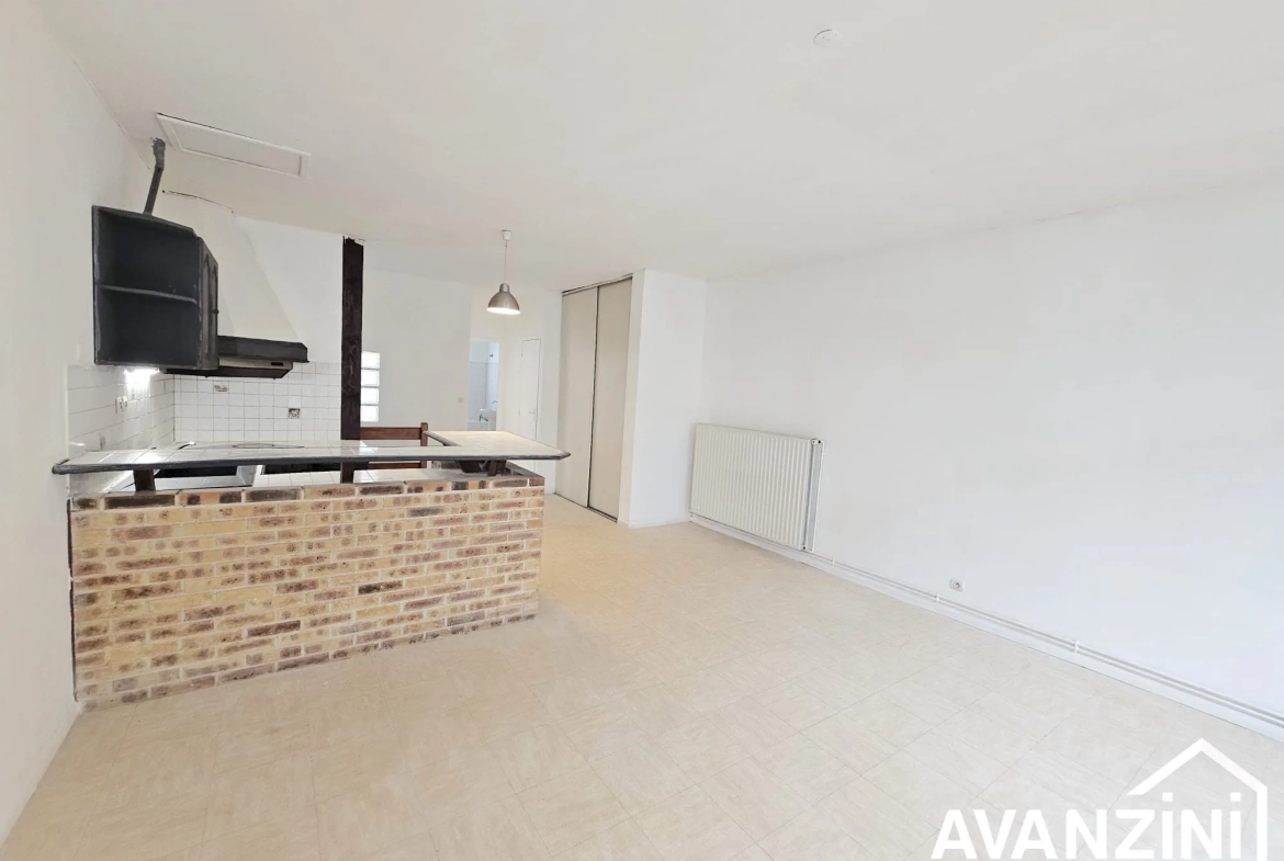 Grand duplex 3/4 pièces en centre-ville de Meaux - Investissement ou profession libérale 