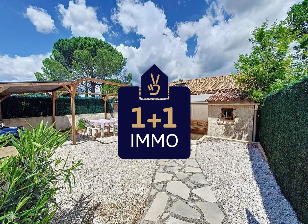 Mazet rénové avec jardin privé et équipements dans résidence sécurisée à Fayence 