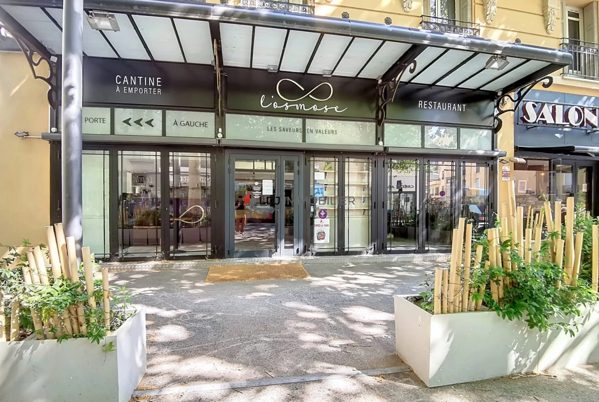 Mur commercial à vendre à Perpignan, emplacement Clémenceau, secteur idéal pour restauration 