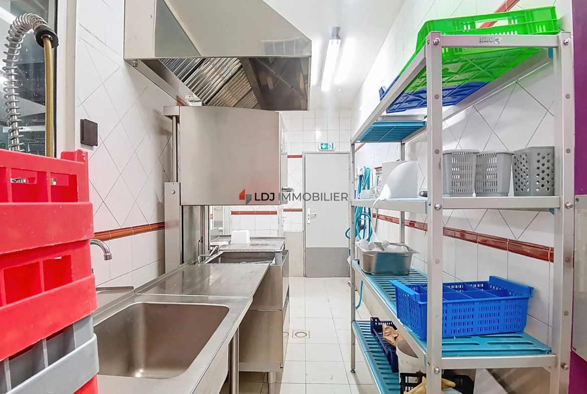 Mur commercial à vendre à Perpignan, emplacement Clémenceau, secteur idéal pour restauration 