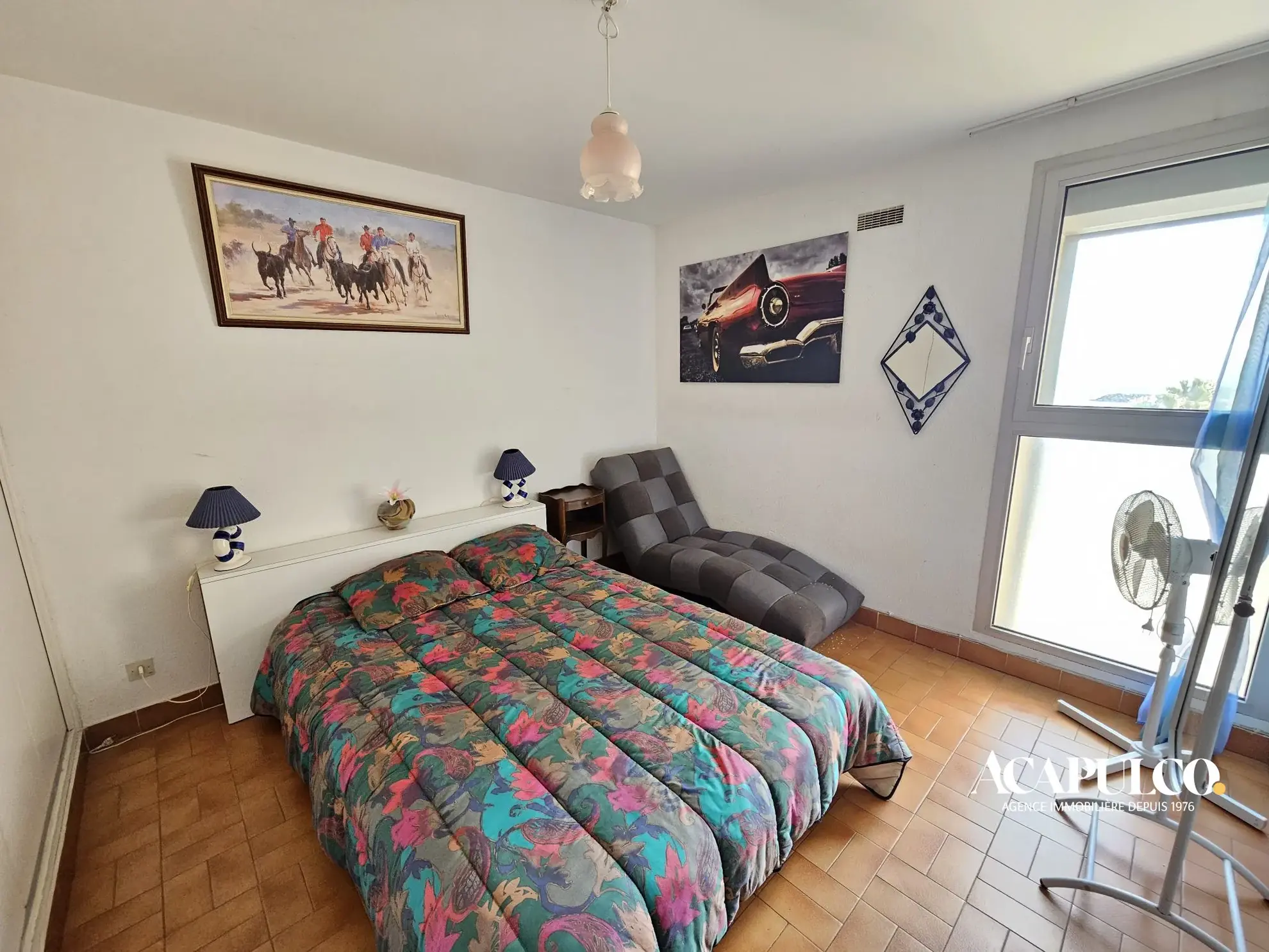 Appartement T2 avec Vue Mer, Loggia et Stationnement à Cap d'Agde 