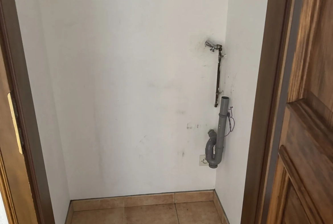 coin buanderie Maison mitoyenne alsacienne à Hermerswiller de 88 m² avec garage et cheminée 
