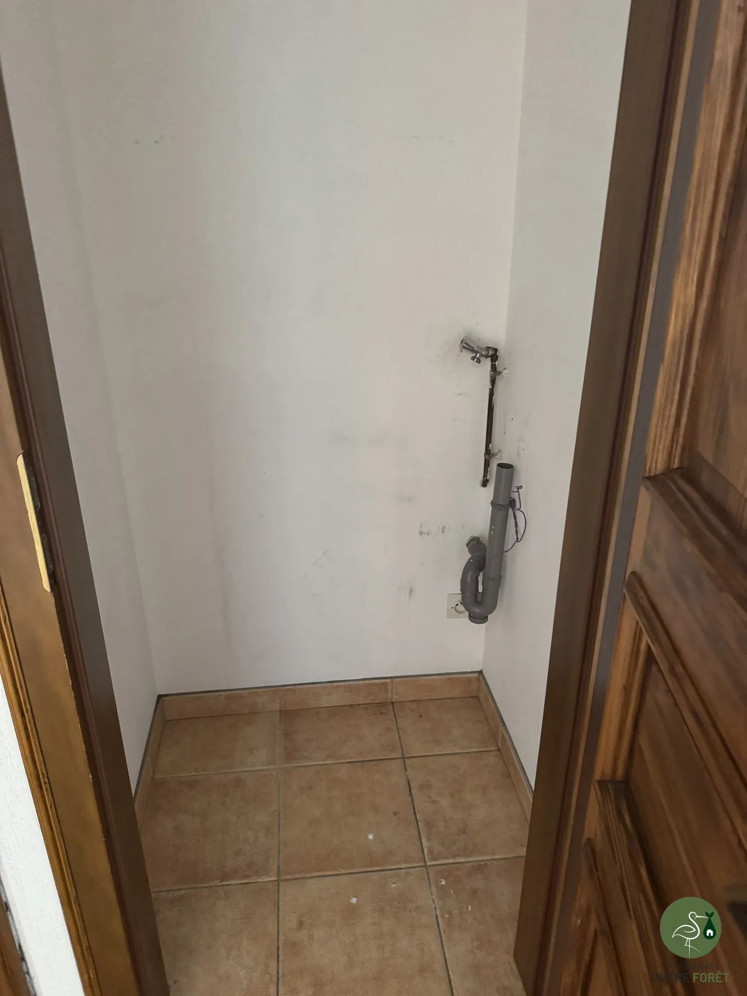 coin buanderie Maison mitoyenne alsacienne à Hermerswiller de 88 m² avec garage et cheminée 