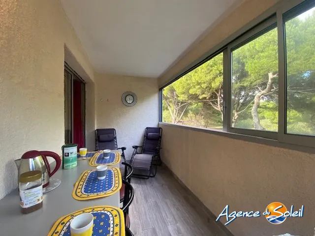 Appartement T2 meublé avec terrasse à Narbonne-Plage en vente 