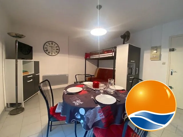 Appartement T2 meublé avec terrasse à Narbonne-Plage en vente 