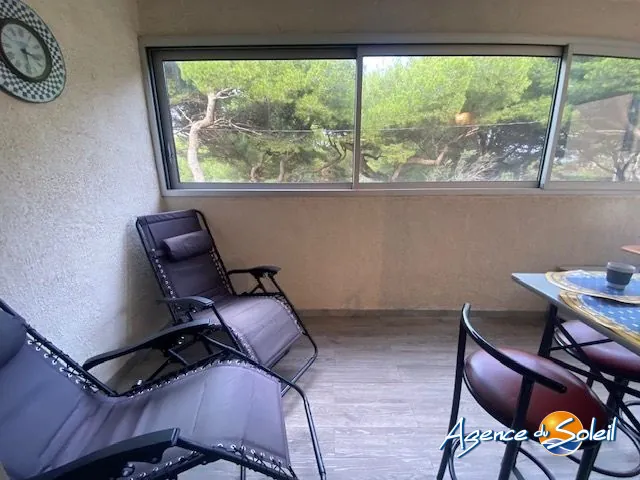 Appartement T2 meublé avec terrasse à Narbonne-Plage en vente 