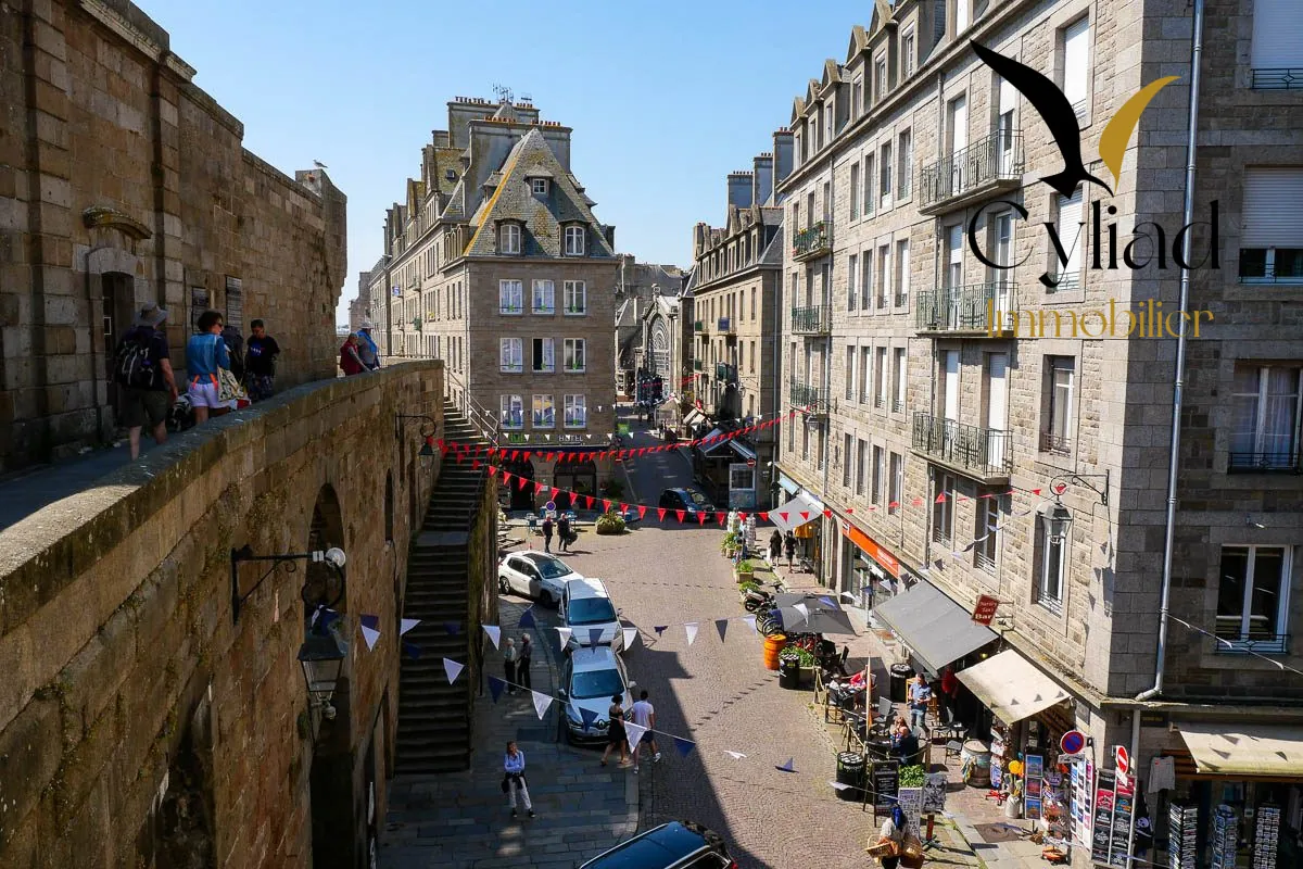 Local commercial à vendre à Saint-Malo Intra-Muros – Opportunité exceptionnelle 