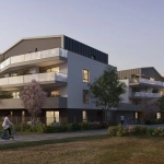 Appartement 2 pièces neuf à Sélestat dans résidence moderne avec terrasse et parking